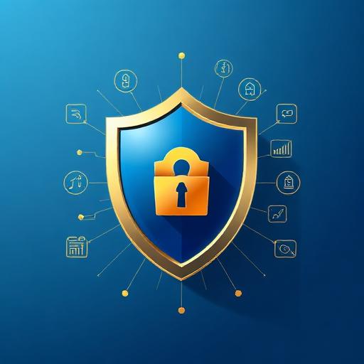 Banking security illustration